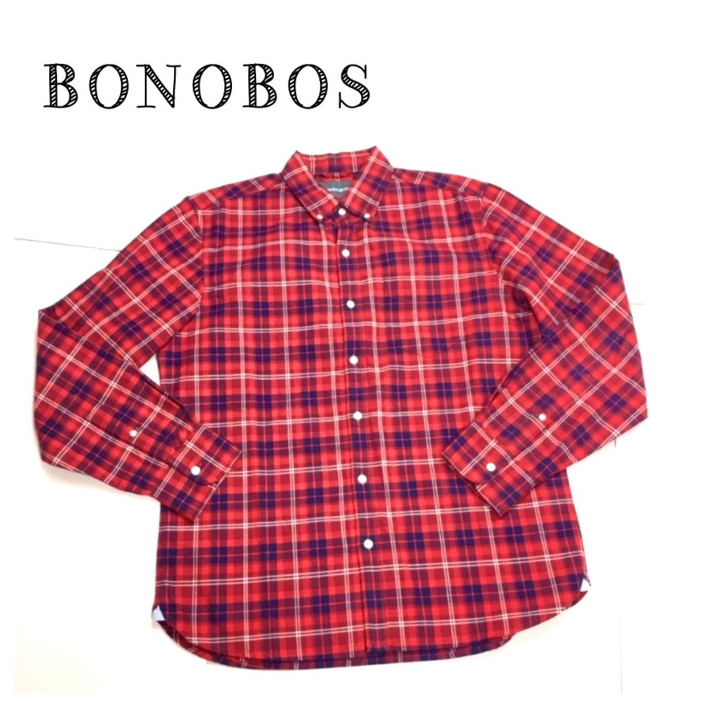 Bonobos Red Plaid Standard Fit Casual Shirt